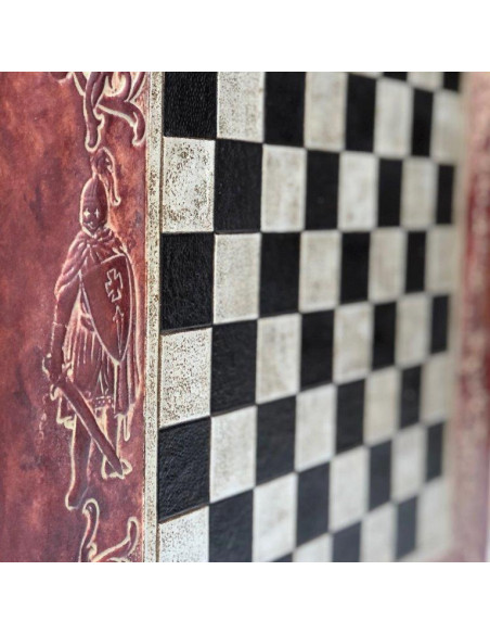 TABLERO MEDIEVAL CUERO