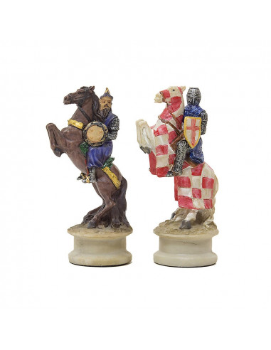 AJEDREZ MEDIEVAL (Tablero + Piezas)