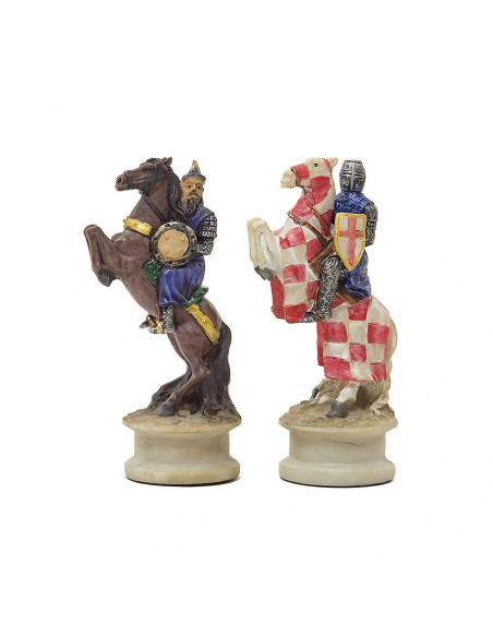 AJEDREZ MEDIEVAL (Tablero + Piezas)