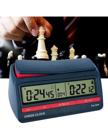 BLUE CHESS CLOCK